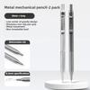 Low Gravity Mechanical Pencil Set 0.3 0.5 0.7 mm Metal Art Drawing Painting Automatic Pencil Stationery Office School Supplies