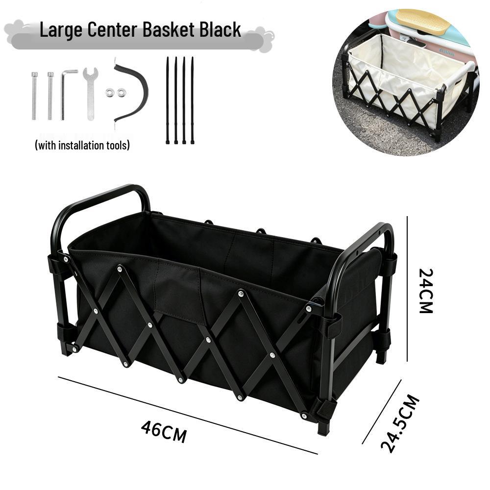 Electric Scooter Large Dog Carrier Basket