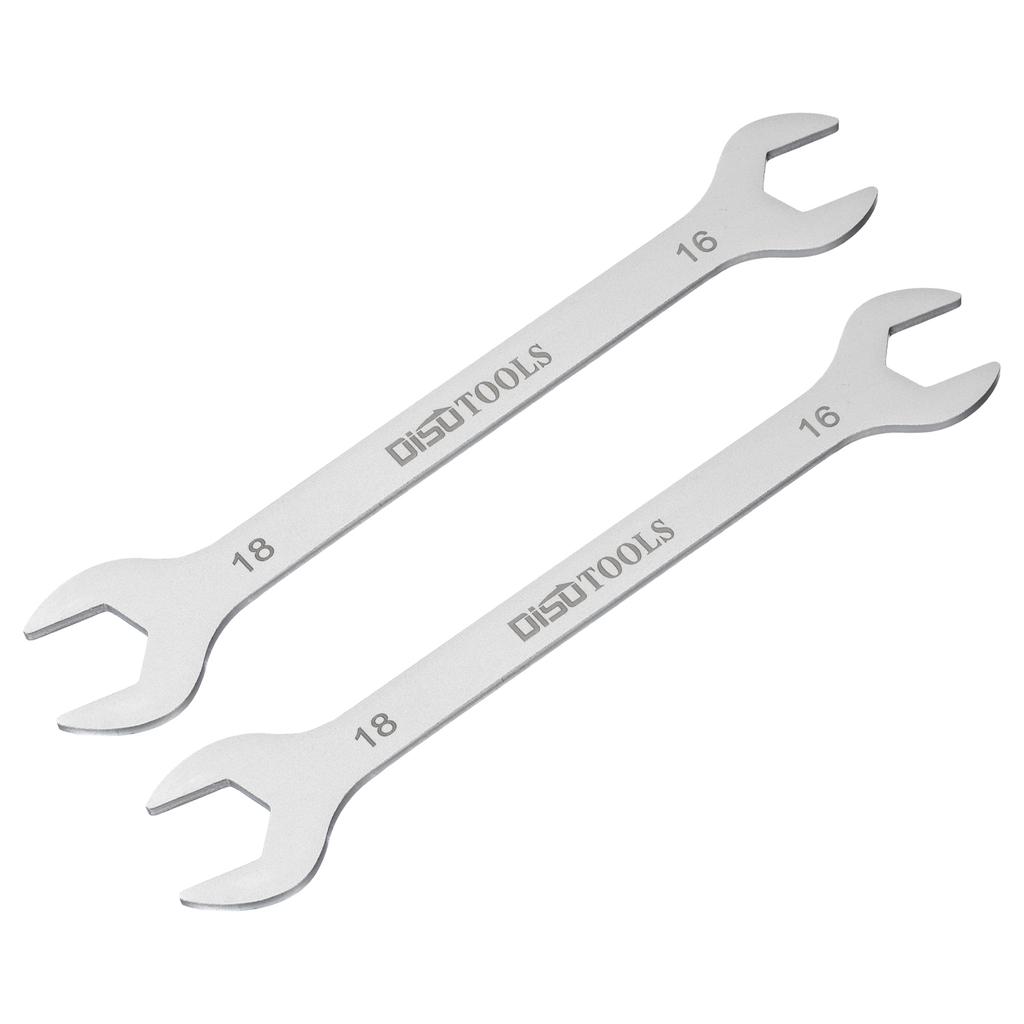 1/2pcs Thin Open End Wrench 5.5-32mm Metric Sandblasting Plated Stainless Steel Double Ended Slim Spanner for General Repairs