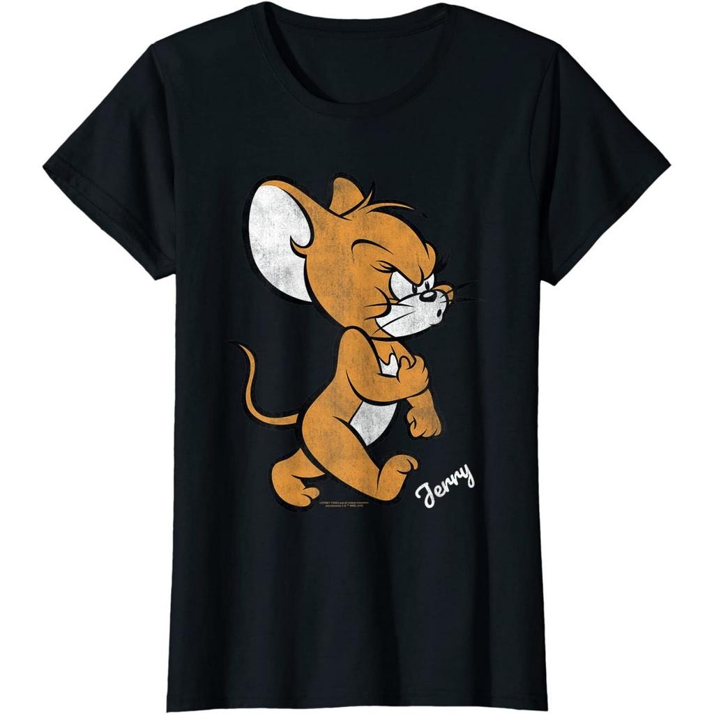 Tom and Jerry Womens/Ladies Angry Mouse Cotton T-Shirt