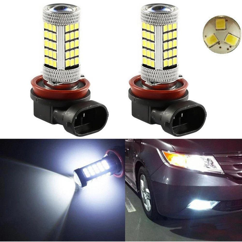 33LED Car Fog & Daytime Running Headlights, H8 White Light