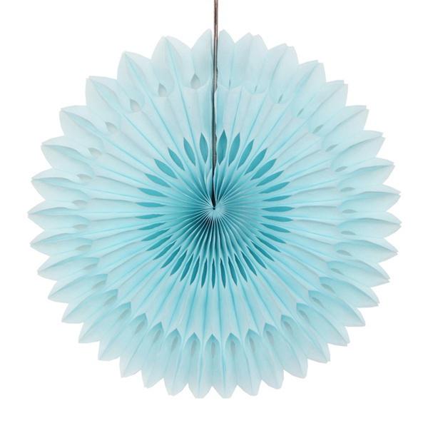 5pcs 25cm Tissue Paper Cut-out Paper Fans Pinwheels Hanging Flower Paper Crafts for Showers