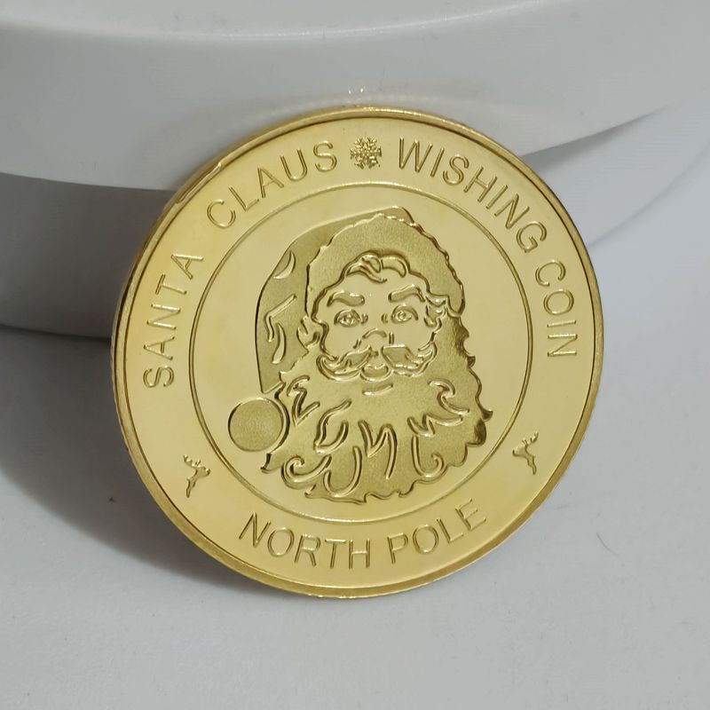 Souvenir Coin Merry Christmas Commemorative Coins Collection Metal Crafts