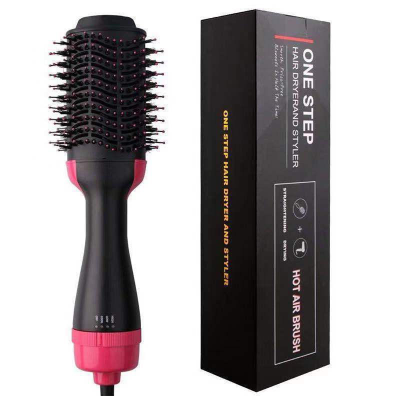 Multifunctional Hot Air Comb Two-four-in-one Negative Ion Dry and Wet Dual-purpose Electric Hair Dryer Comb