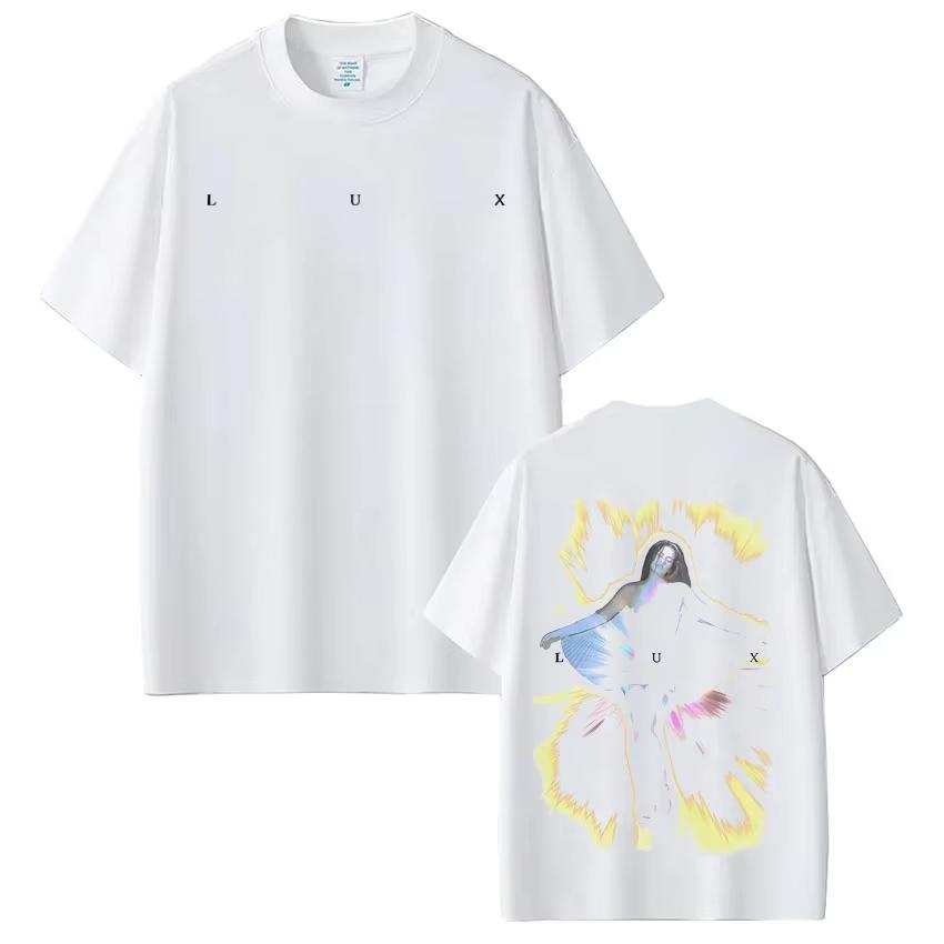 2026 New Rosalía LUX Photo Graphics Tshirt Unisex Women Cotton Tshirts Longsleeved Casual Tshirts Summer Cotton XL
