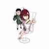 Anime Dandadan Cosplay Ayase Momo Takakura Ken Acrylic chain Stand Model 15cm Acrylic Stand Model Gifts For Fans Chain