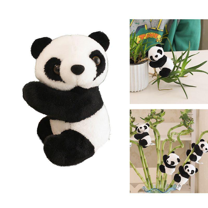 Mini Niedlicher Panda Plüschgreifer Perfekt Für Heimdekorationen Und Zum Verschenken!