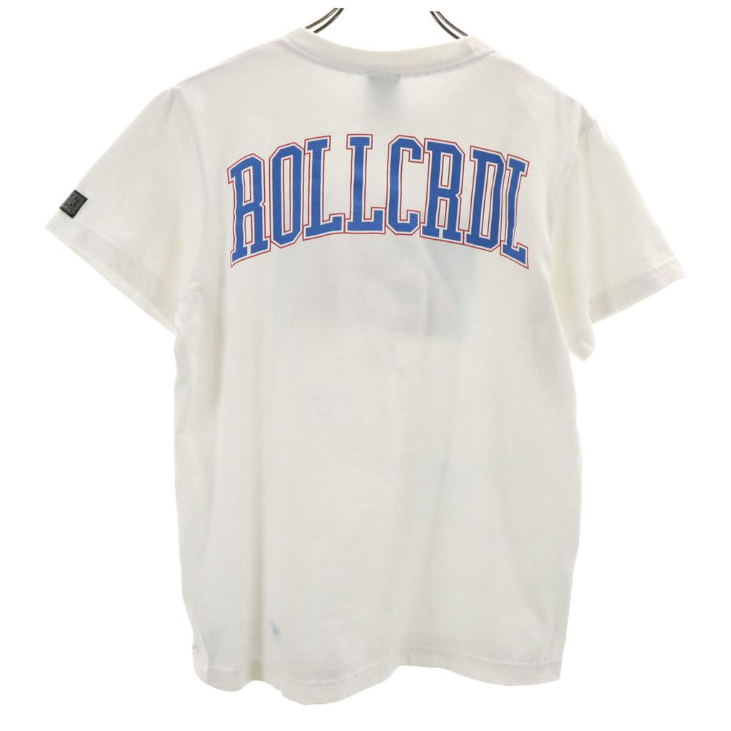 ROLLING CRADLE ET Print Short sleeve T-shirt S white Men's Used
