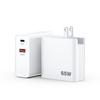65W GaN PD Fast Charger: USB-C Travel Plug for Phones & Laptops (EU Standard)