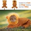 Practical-Dog Lion Costume Pet Clothes For Party Simulation Lion Pets Outfits Cosplay Lion Hoodie Cat Costume For Party Durable