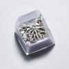 DIY Resin Mechanical Keypad Keycap Butterfly Cartoon Pattern Height Translucent Keycap for Mechanical Keypad Accessories