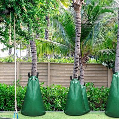 Tree Watering Bag 20 Gallons Refillable Drip Irrigation Bag with Zipper Slow Release Water Bags for Trees Watering Deep Root Targeting