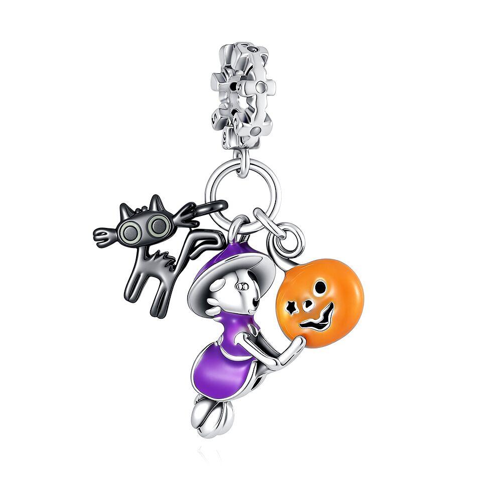 

New 925 Silver Bag Coffee Fish Cactus Beads Sunflower Anchor Swimming Ring Charms Fit Bracelet DIY Gift Women