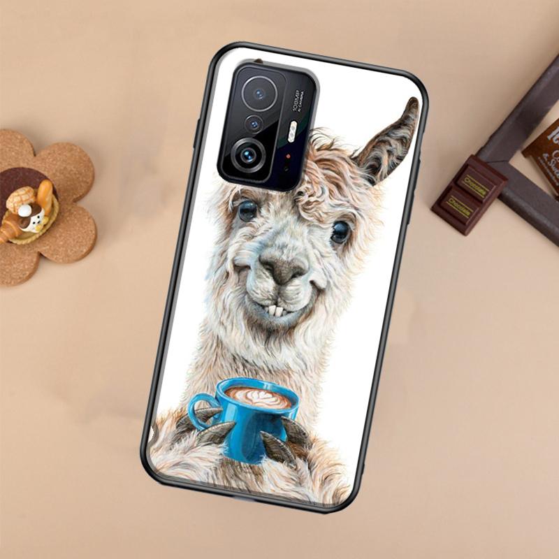 Lama Llama Alpaca Case For Xiaomi POCO X7 Pro X3 X5 X6 F3 F5 F6 M6 Pro 11T 12T 13T 14T Pro 13 14 Ultra Cover
