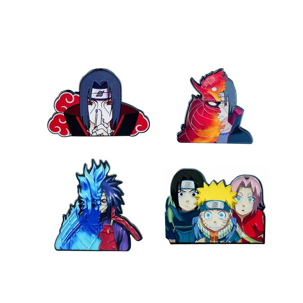 Anime Series Lapel Pins for Backpacks Anime Brooches for Women Enamel Pin Fashion Jewelry Accessories Friends Gift Cloth Denim