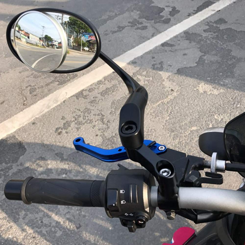 ELIFEPARTS Mirror Holder Offset Holder for Rearview Mirror, Aluminum, 0.3 inches (8 mm), Positive Screw, Offset 1.6 inches (40 mm)