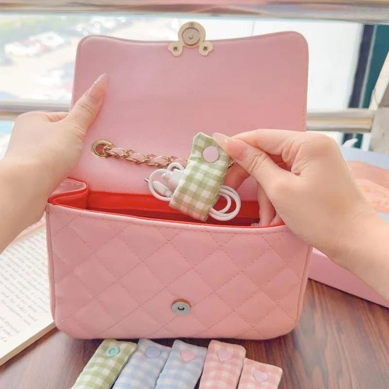 1PC Reusable Data Cable Storage Buckle, Charging Cable Headphone Cable Organizer, with Snap Button Design for Easy Portability
