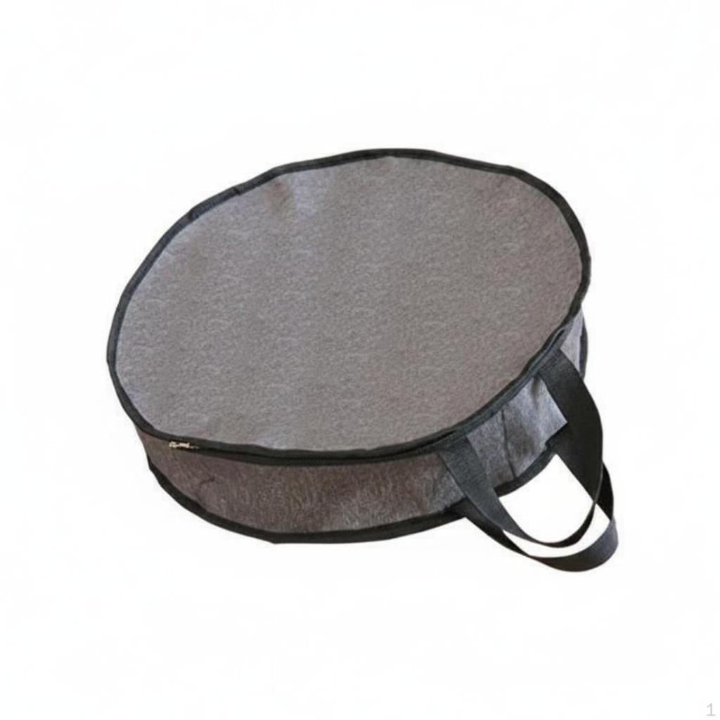 Fishing Storage Container Round Oxford Waterproof Net Bag Durable