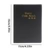 For Collector Coin Holder Albums Mini Penny Coin Storage Bag Collecting Money Organizer 120 Pockets Coins Collection Album Book