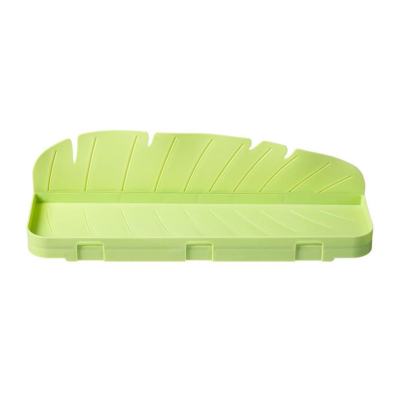 

2-in-1 Suction Sink Splash Guard Must - Have! Suction - Based with Storage | Kitchen Anti - Splash Barrier & Organizer Tray Tool зелёный