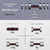 X-RIVALFITNESS Adjustable Electroplated Steel Dumbbell