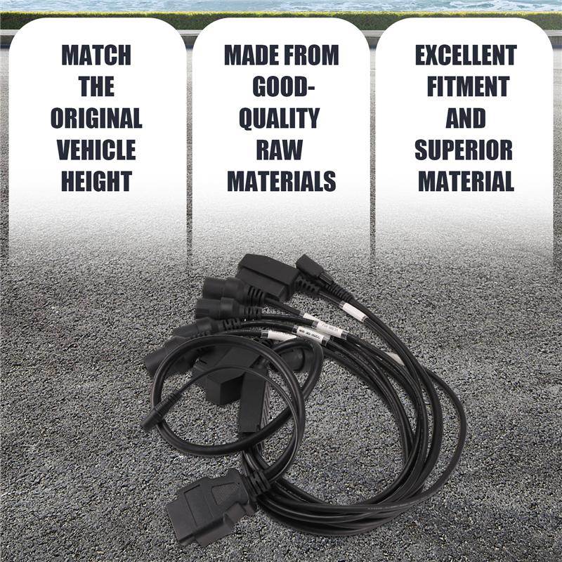 For VW 7-In-1 TCM Kit Supports ECU Clone Read/Write MAP Used OBD Adapter Cable