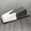 Silicone Safety Door Stopper with Metal Alloy Rubber Door Stop Wedge Works Quite Hold Heavy Doors Firmly by Non-Skid Base Grip