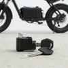 Premium Alluminum Alloy Lock with Ignition OnOff Key for For polly Battery Case