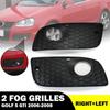 XXR-Front Left + Right Bumper Lower Grill Fog Light Grille Cover For Mk5 Golf 2006-2008