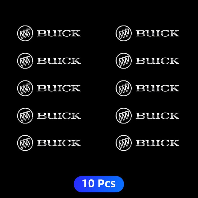 3D Metal Car Decorative Sticker Badge Decal Interior Accessories For Buick Century Excelle XT Envision Verano Encore enclave