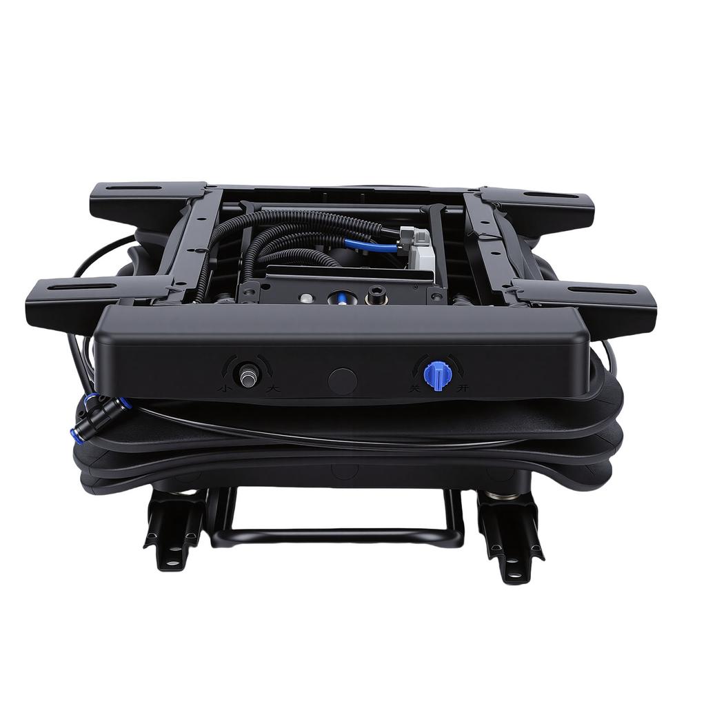 Air Ride Seat Suspension Base Heavy Duty Height Adjustable Pneumatic Seat Air Suspension Unit for RVs Trucks