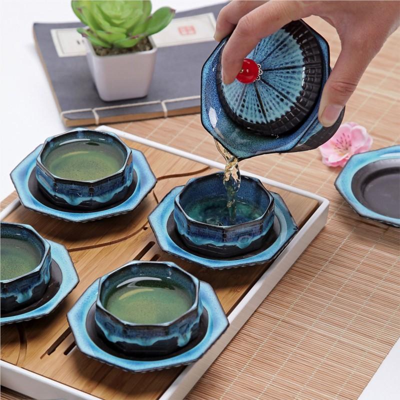 2025 Travel Portable Bag Kung Fu Tea Set Home/Office Chinese Ceramic Tea Cup Tea Bowl Set Tea Set Tea Set For Brithday GiftLH880