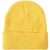 Breathable Fabric Fluorescent Colors Knitted Beanie Winter Dome Hat