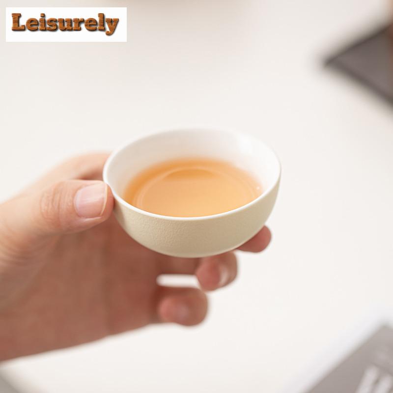 Zen Black Pottery Portable Travel Tea Set Kit Ancient 1 Pot 4 Cups Household Tea Brewing Camping Tote Bag Chinese Tea Set Craft