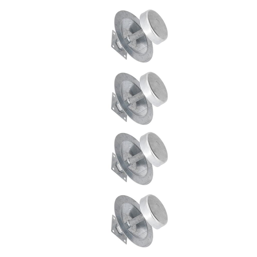 4Set Ant Proof Hive Feet Stainless Steel Beehive Base Beekeeping Beehive Stand for Beekeeper