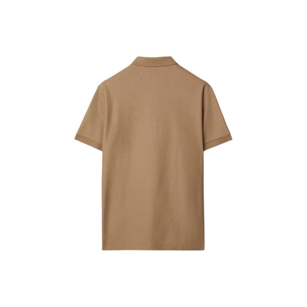 Burberry SS24 Polo Shirt Men's Camel 80844381