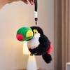 Plush Animal Parrot Plush Pendant Simulation Standing Shoulder Animals  Birthday Gifts