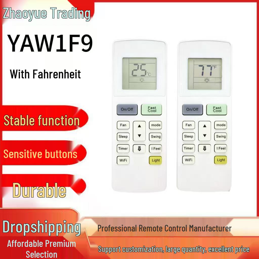 YAW1F9 Universal Remote for Gree and SMART TOSOT AC Units