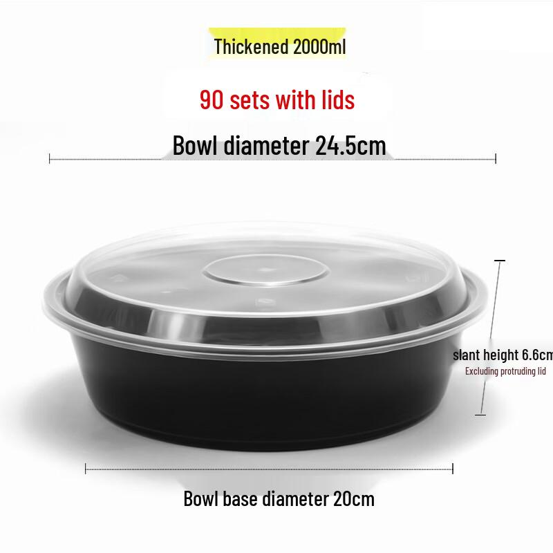 

Disposable Plastic Food Containers with Lids