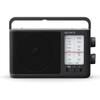 Sony Portable Radio ICF-506: FM/AM/Wide FM Compatible, Battery Operated (3 X AA Batteries), Black ICF-506 C