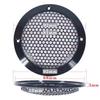 Car Audio Modification 3.5inch Aluminum Alloy Midrange Speaker Grille Silver Color 3.5inch Aluminum Alloy Midrange Speaker Grille