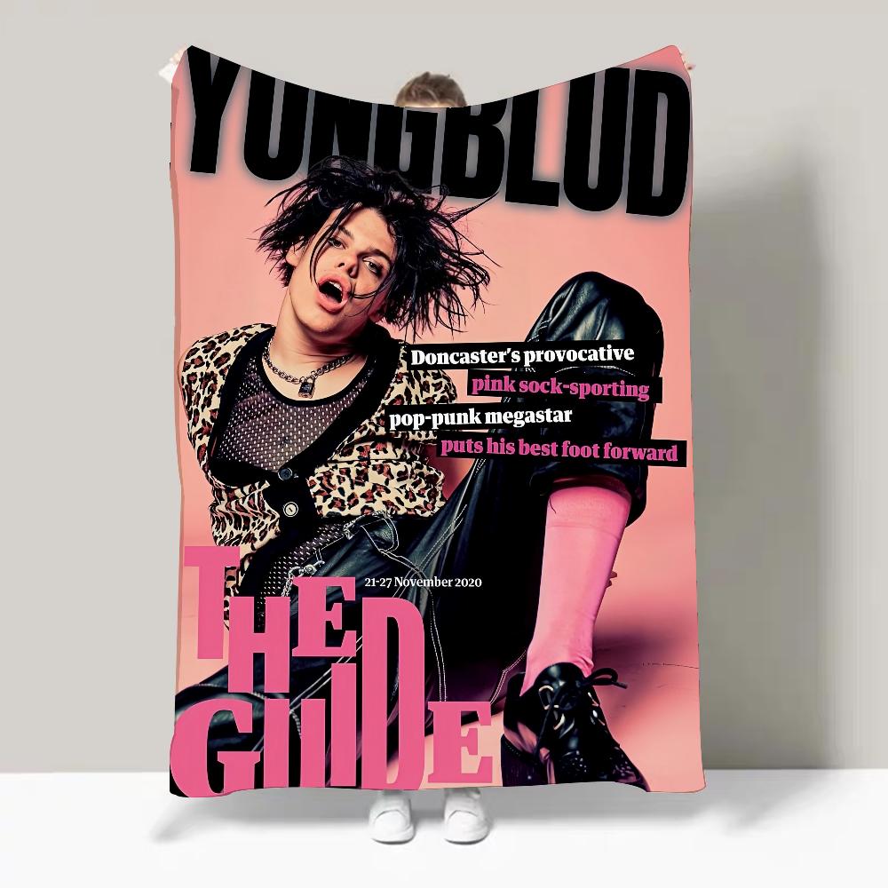 Pěvec Y yungblud Design deky Lehká Do kolejí, Na zdřímnutí, Do obývacího pokoje, Do kanceláře, Na pohovku, Pro všechna roční období