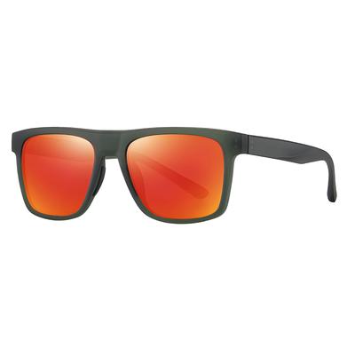 FEISEDY Sports Sunglasses with TAC Polarized UV Wellington TR Material Integrated Nose Durable No B1470 Men's Lenses, Protection, Style, Frame, Pads,