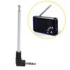 2025 New 3.5mm Radio Receiver Antenna Stainless Steel Multi-Purpose FM Radio