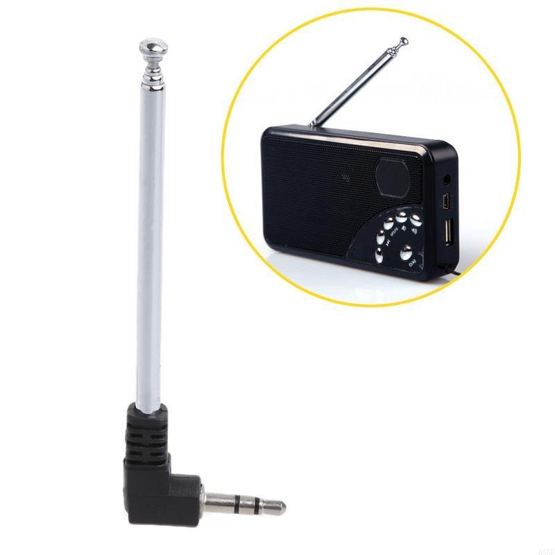 2025 New 3.5mm Radio Receiver Antenna Stainless Steel Multi-Purpose FM Radio
