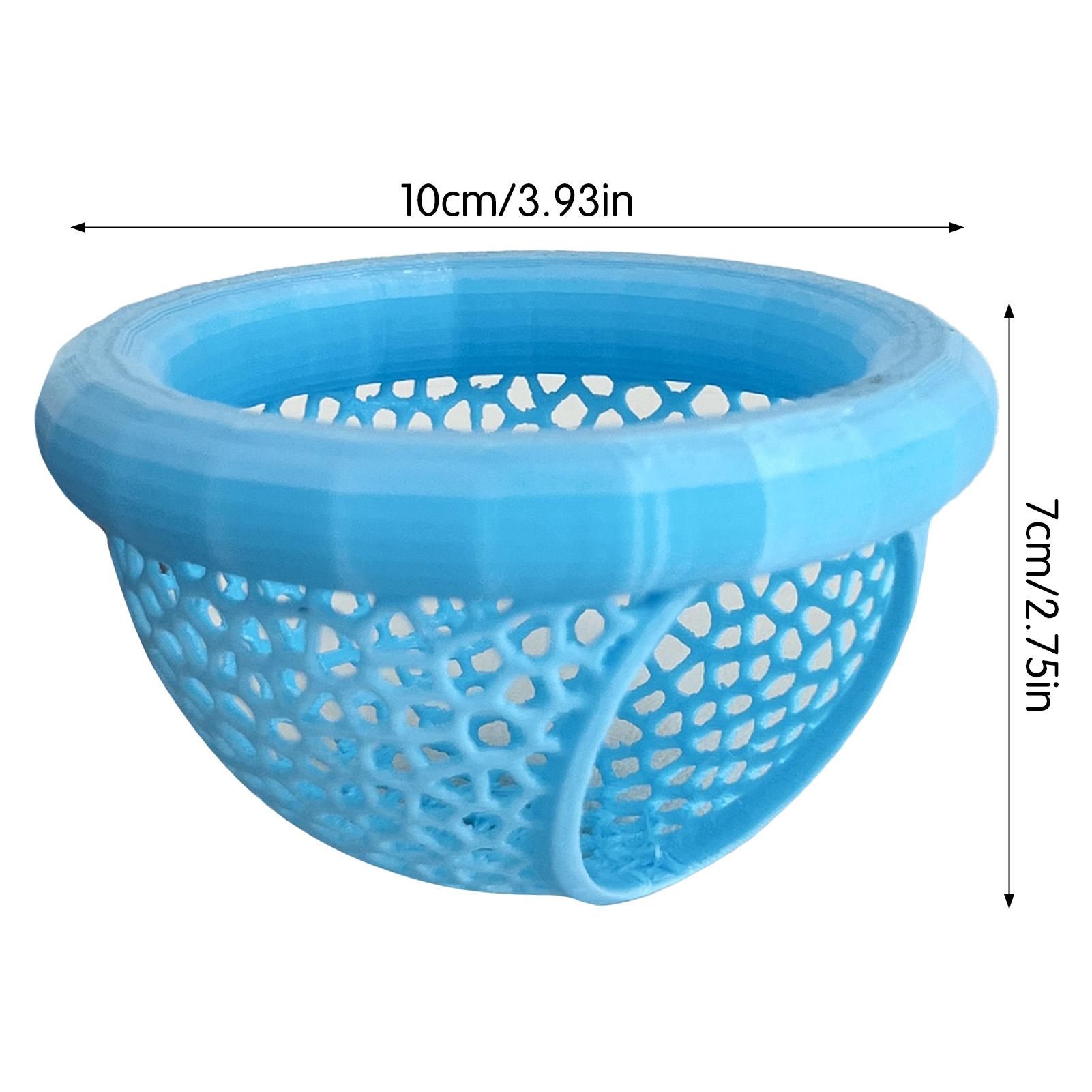 

Floating Betta Bulb Hide Shrimp Cave Aquarium Cave Aquarium Decor Hammock Feeding Ring Resting Spot for Betta Small Aquatic Pets синий