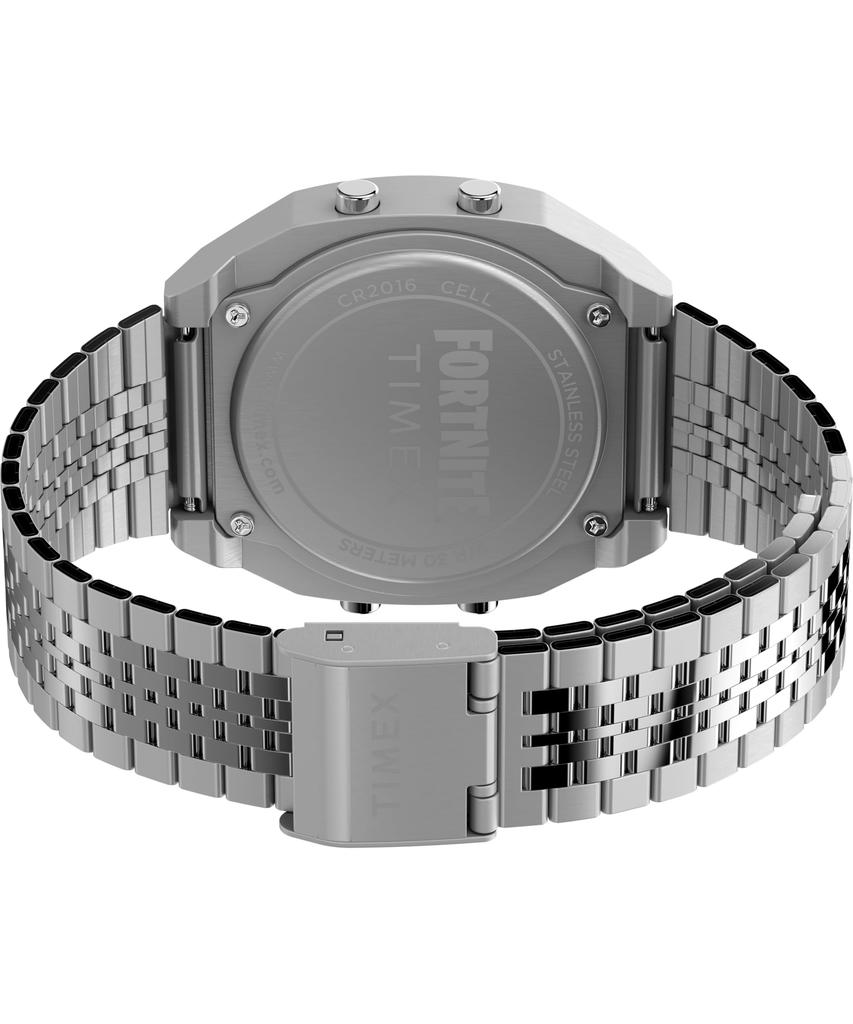 TIMEX Timex x Fortnite Digital 3 ATM Water Digital Unisex (Timex) Watch, Resistant, Plastic, Dial, TW2Y46100, [Used]
