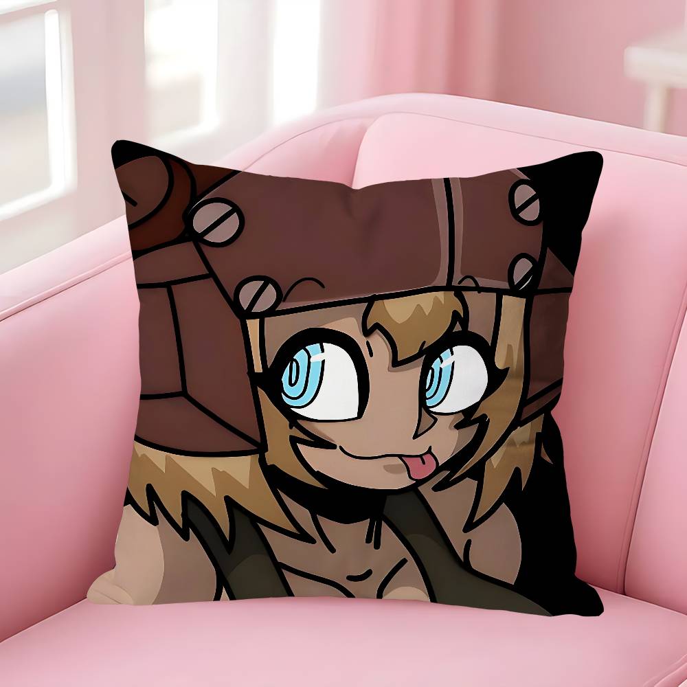 

PPsychopomp Game Vena Pillow Cases for Bedroom Living Room Sofa Home Decor Polyester Cushion Cover with Zipper 30x30cm