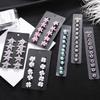 Children's Day Rhinestone Beanie Clip - Mini Hair Accessory for Girls