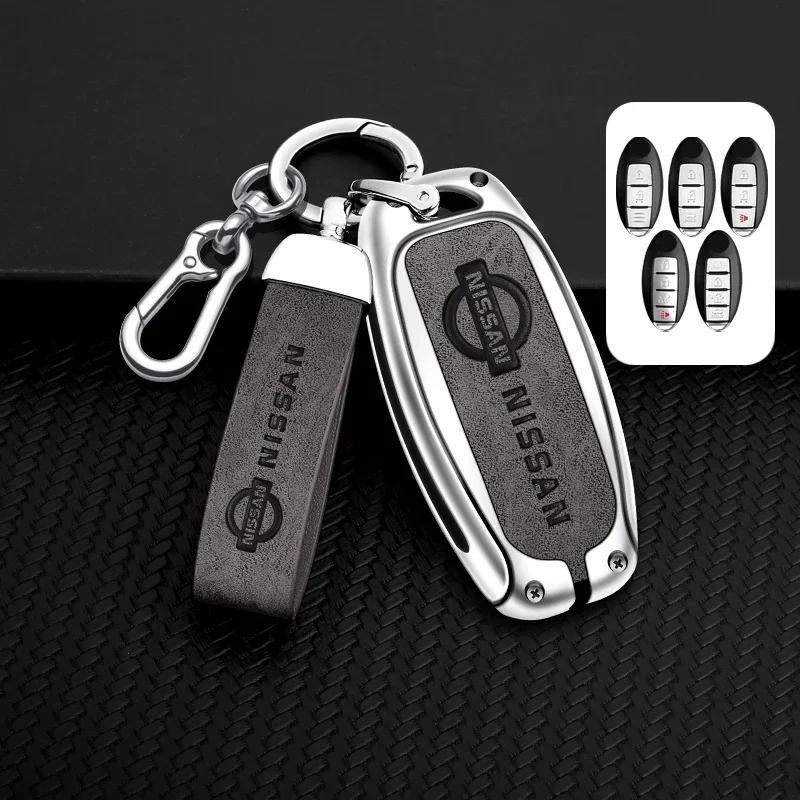 ACY1 For Nissan Qashqai X-Trail T32 T31 Juke J10 J11 Kicks Tiida Pathfinder Note Zinc Alloy Car Remote Key Case Cover Shell Holder